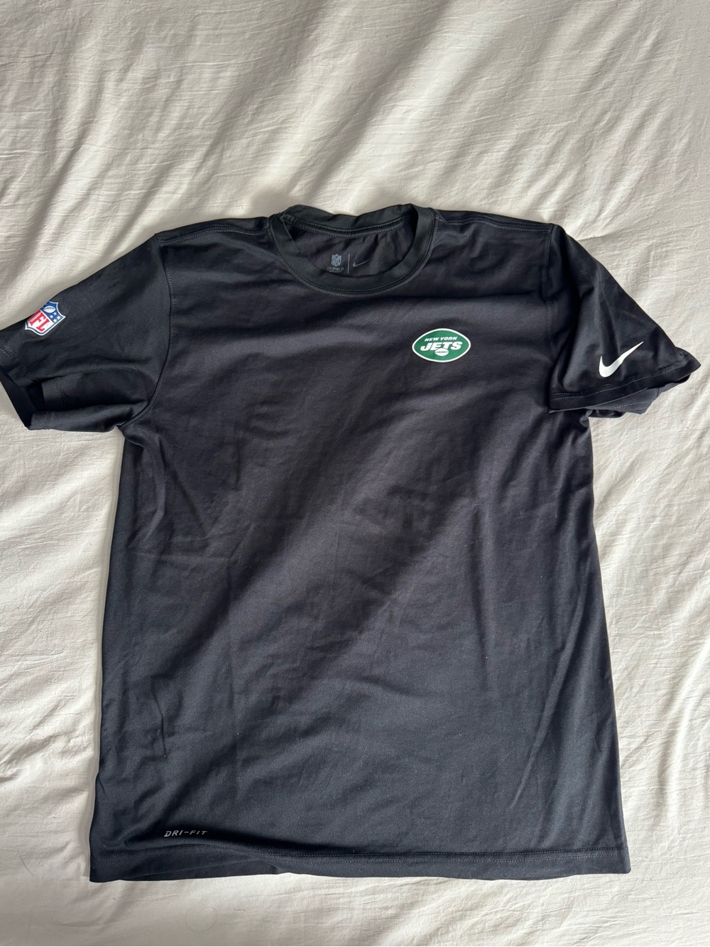 Nike Black New York Jets Short-Sleeve Dri-FIT Tee